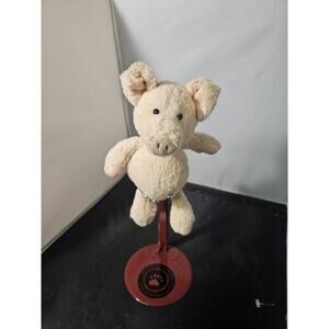 Schaffer Pink Peach Pig Plush Soft Toy Stuffed Animal Germany 8" Q1